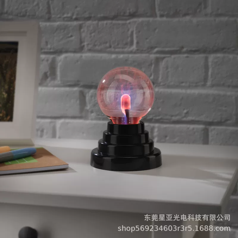 Ion ball light electrostatic ball light touch activate lightning PLASMA magic interaction emotion fun science