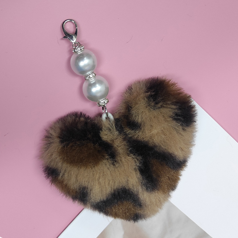 Colgante de Mochila con Pompones y Perlas Poliéster para Mochila image 27