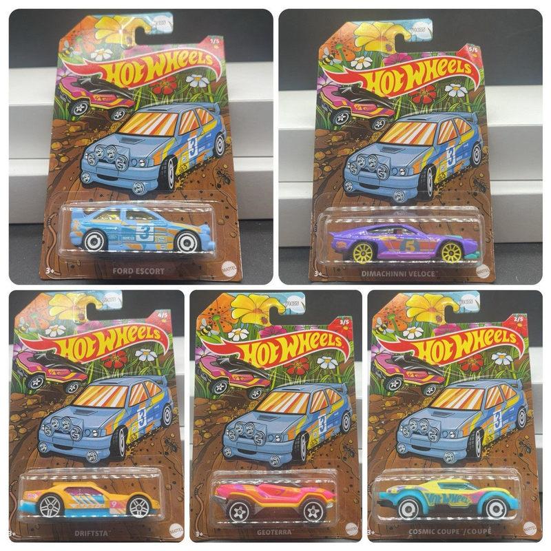 Hot Wheels 2026 Spring Floral Series Ford Escort Drift Off-Road Vehicle Collectible Alloy Car V1405 Hot Wheels 2026 Spring Floral Series Ford Escort Drift Off-Road Vehicle Collectible Alloy Car V1405