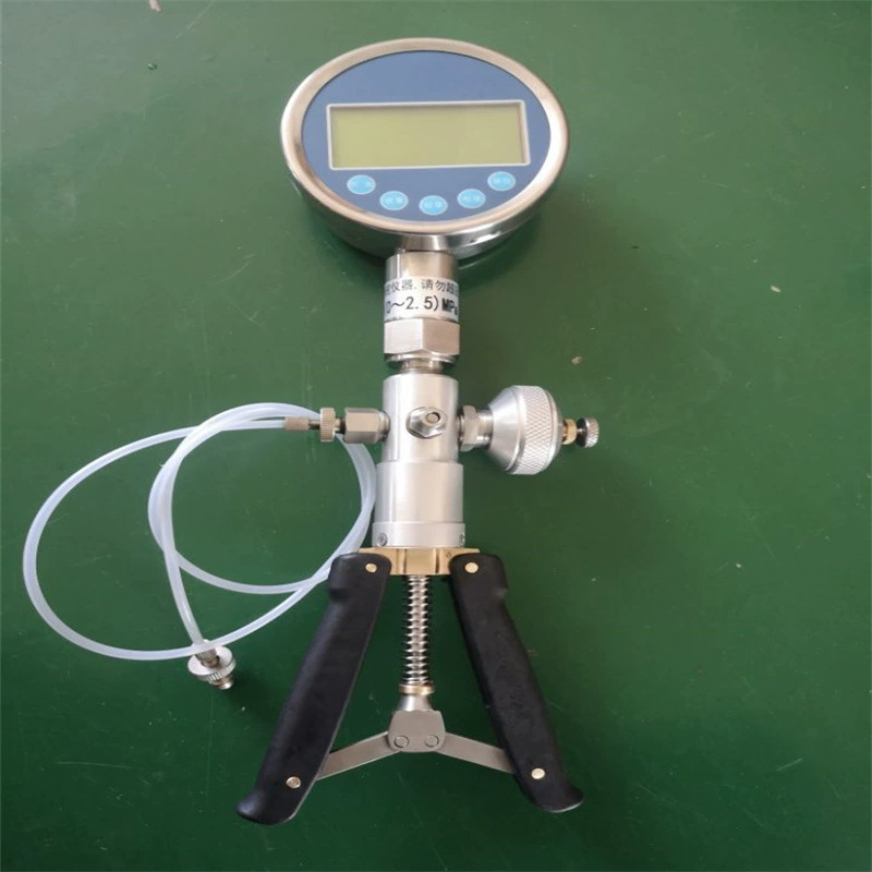 Ручной зажимной насос, морской насос под давлением воздуха, морской гидравлический насос под давлением, калибровочный инструмент, инструмент для калибровки давления корабля