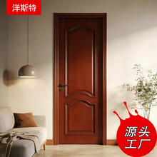 现代简约卧室门 침실문 厂家直供朝鲜 加厚门扇防潮耐用