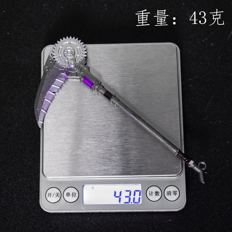 地铁逃生兵器 火焰刀冷锋神龙近身武器 战镰碎刃金属合金模型道具|undefined