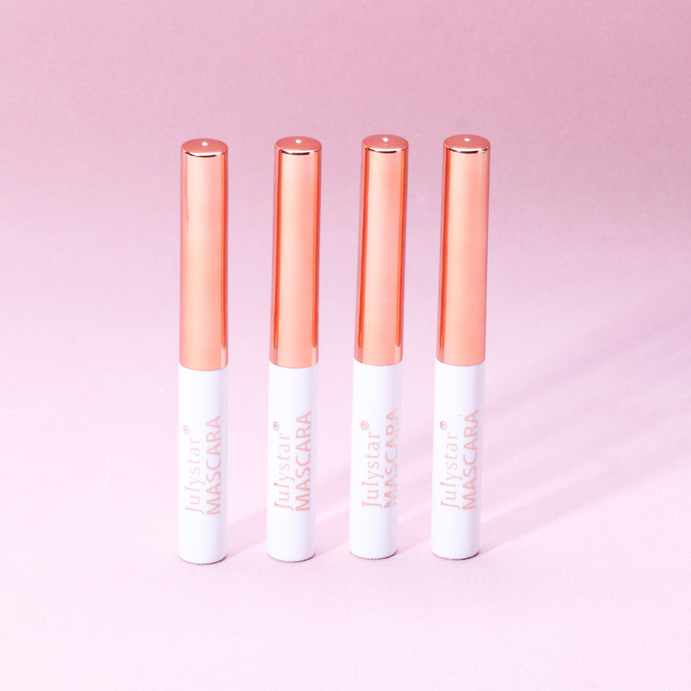 Bunte Mascara-Grundierung, wasserfest, schweißhemmend, nicht schwindlig, färbend, langes Locken, dickes weißes Augenschwarz_voghion.com