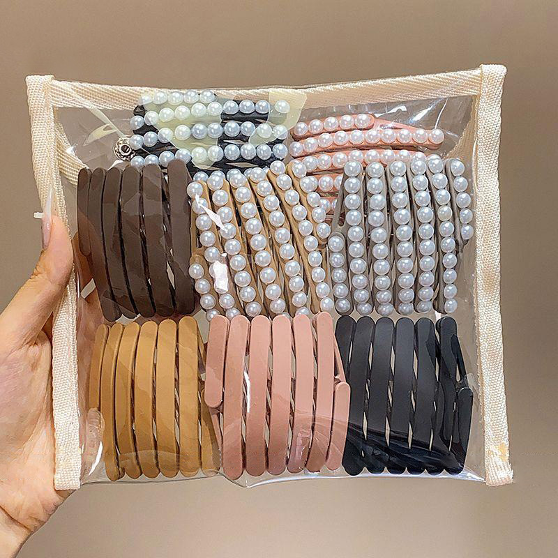 Viajes retráctiles plegables banda de cabello lavado facial especial banda de cabello 2025 nuevo frente triturada acabado de cabello tarjeta de cabello tocado