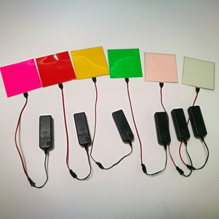 Fingerprint lock EL backlight christmas luminous decoration EL backlight EL backlight light emitting board key side backlight