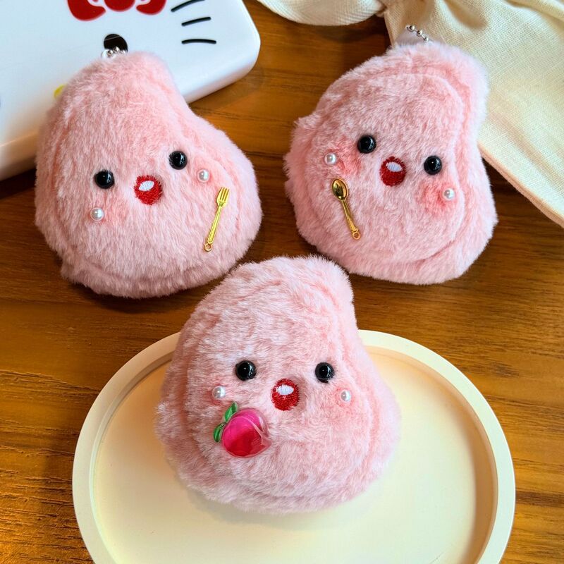 Squeaky Little Red Riding Book Cartoon Cute Red Peach Handmade Creative Doll Plush Doll Bag Pendant Pendant