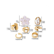 ŷ���羳��ƺϽ� �����ָ Pearl Women Rings NK28960