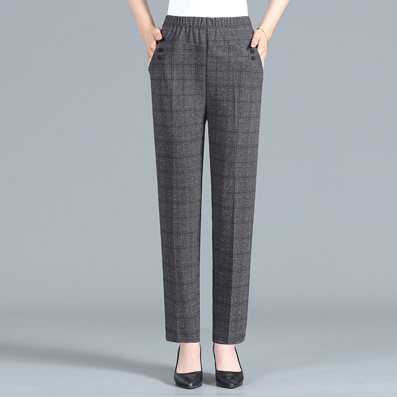 격자 무늬 화이트 벨벳