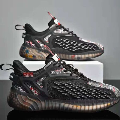 Cross-Border New Sports Men's Shoes 2025 New Casual Shoes Men's Sports Shoes Men's Fashion Running Shoes Men's Trendy Shoes