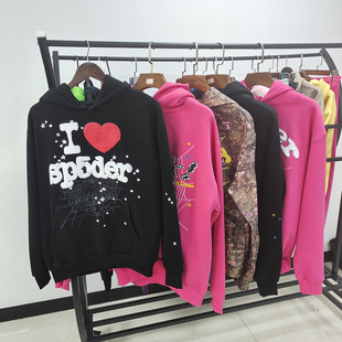 555555 ���� Young Thugͬ�� Sp5der Hoodie�l����ĸ��Ů�Bñ�l��