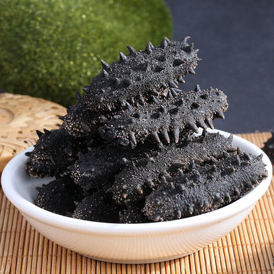 辽渤湾大连纯淡干海参干货工厂批发辽刺参50g非即食海生礼盒