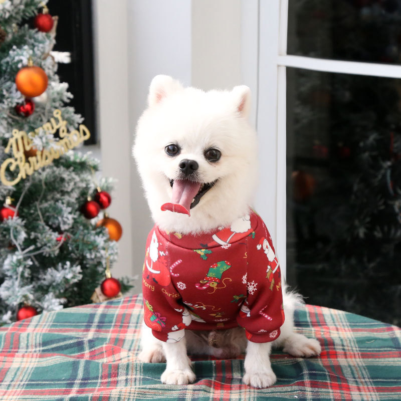 Autumn&Winter Season Casual Polyester Cartoon Pet Clothing
