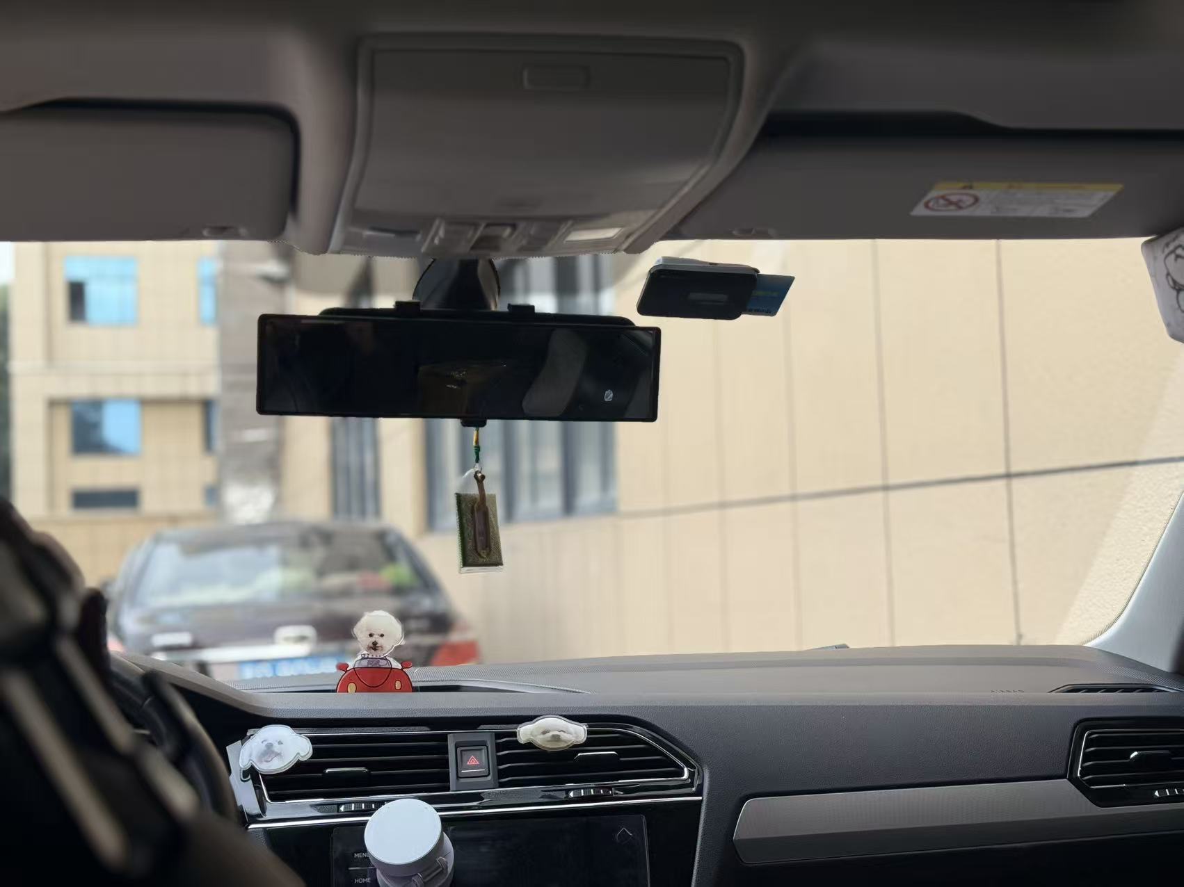 Install Rearview Mirror, Extra Large Wide-Angle Adhesive Type, Baby Observation Reversing Large Field of View Auxiliary Mirror, Car Mirror