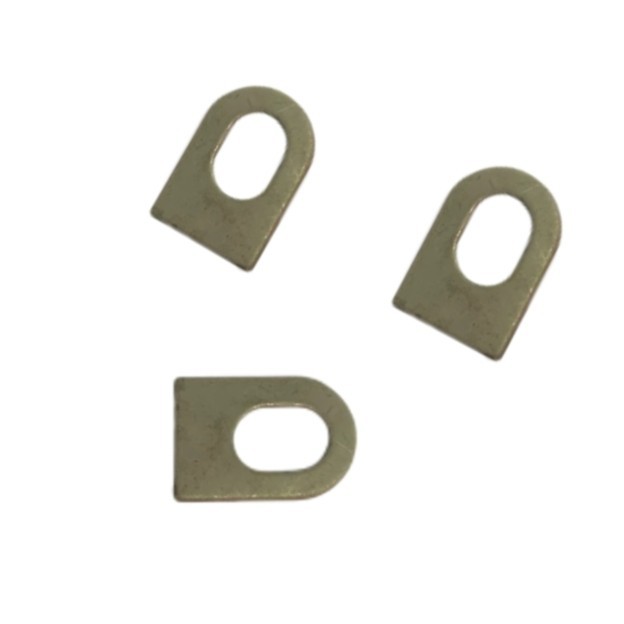 2.0厚耳朵片 家具配件门窗焊接配件 固定半圆耳片 防盗网耳仔片