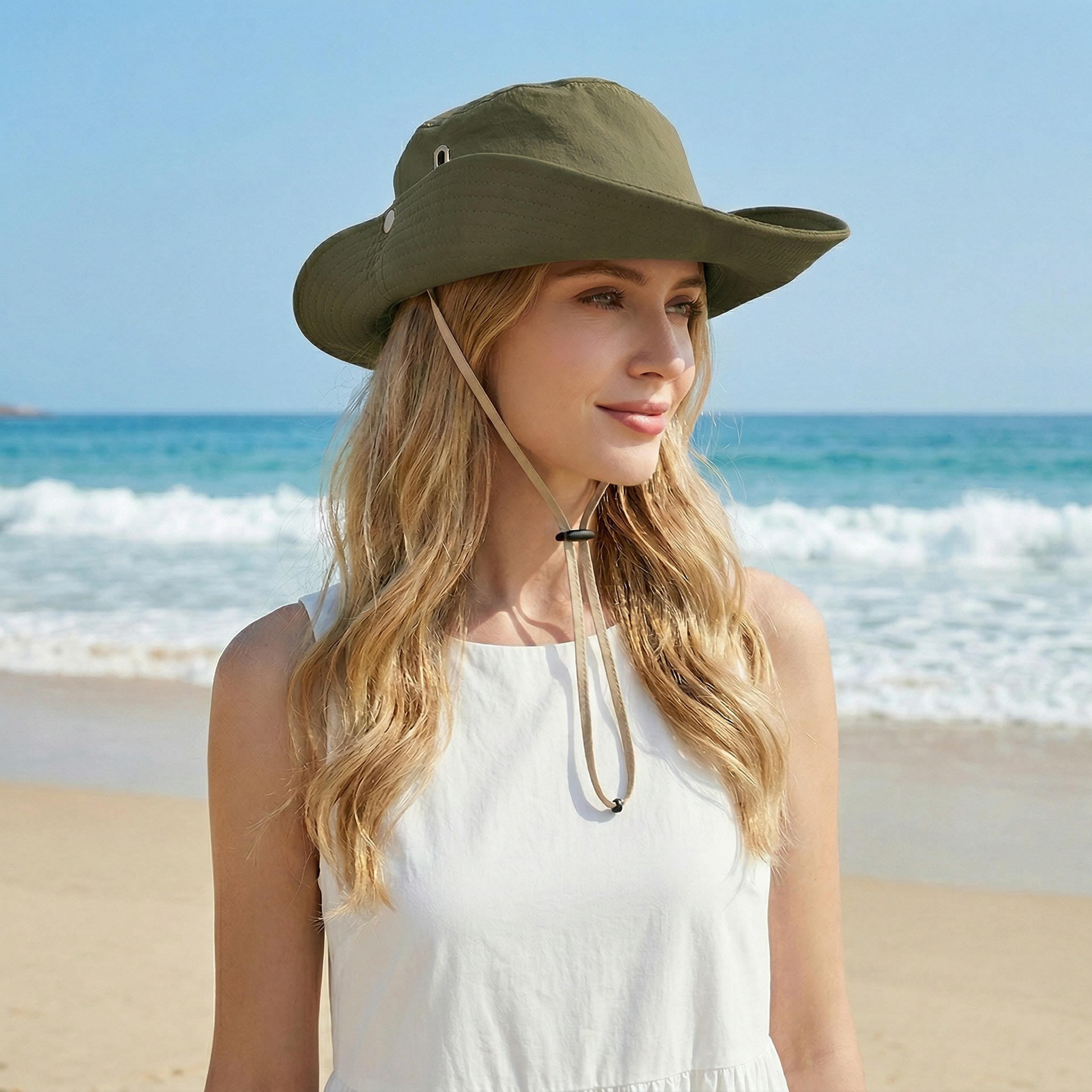 Herren Anglerhut Für Den Sommer Und Herbst Sonnenschutz Wanderkappe_voghion.com