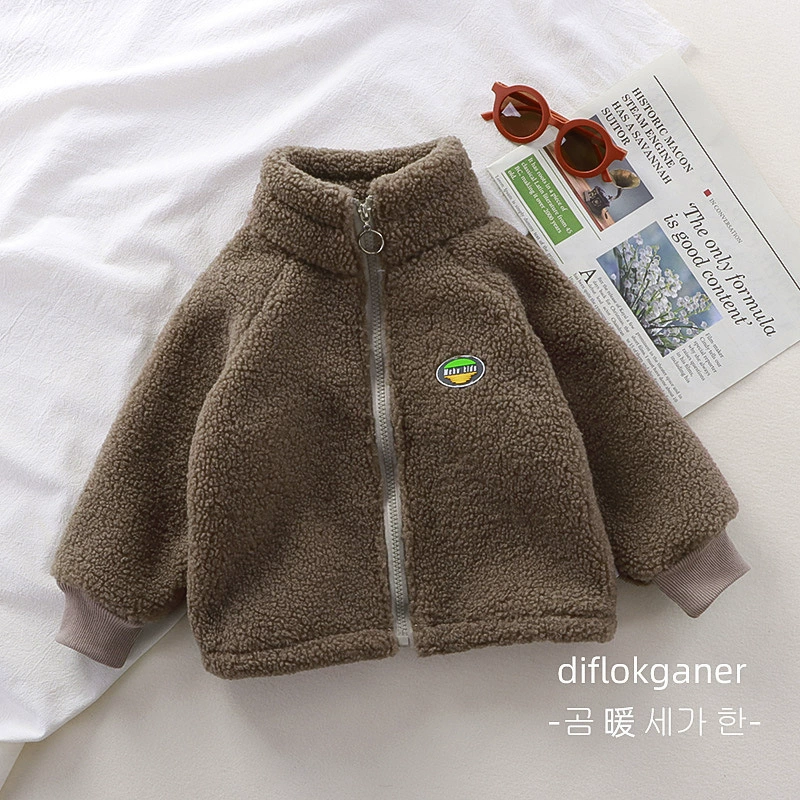 Детская бархатная тёплая демисезонная куртка для мальчиков и девочек