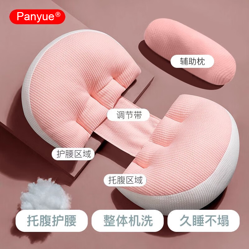 Cross-Border Splicing Maternity Pillow, Maternity Waist Support Side Sleeping Pillow, Maternity Lumbar Cushion Sleeping Artifact, Pillow, Waist Pillow Manufacturer
