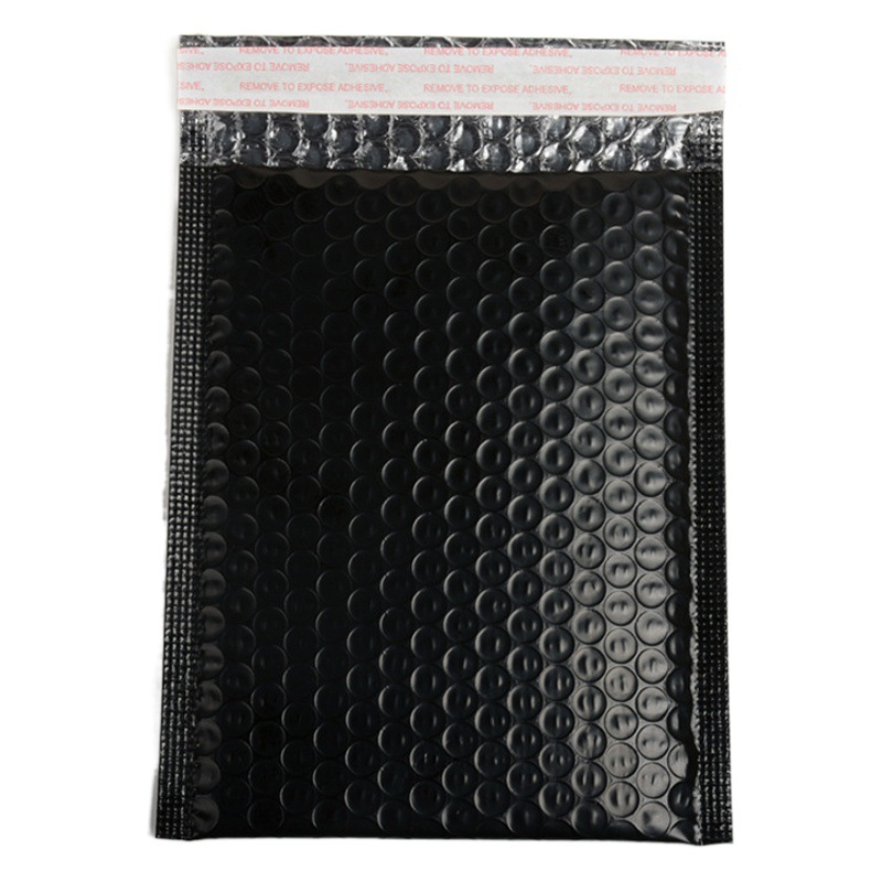 Bolsa de burbuja de película coextruida negra bolsa de embalaje bolsa de espuma bolsa de envoltura de burbuja a prueba de golpes impermeable bolsa de ropa