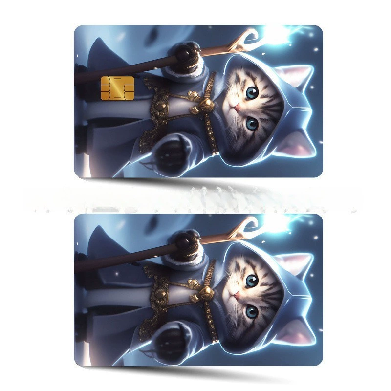 Популярная верифицированная карта skin наклейка для кредитной карты дебетовая карта транспортная карта персонализированная банковская карта против царапин и противоскользящая наклейка