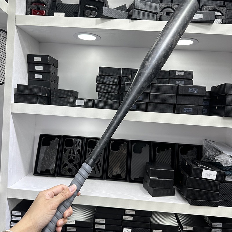 Forged carbon fiber baseball bat, car-mounted self-defense baseball bat, legal self-defense equipment, unisex, genuine carbon fiber.