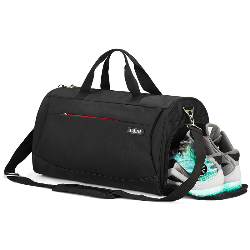 Fitness bag men's bag shoulder bag yoga bag women's sports basketball portable training bag wet and dry separation travel cross-border bag Fitness bag men's bag shoulder bag yoga bag women's sports basketball portable training bag wet and dry separation travel cross-border bag