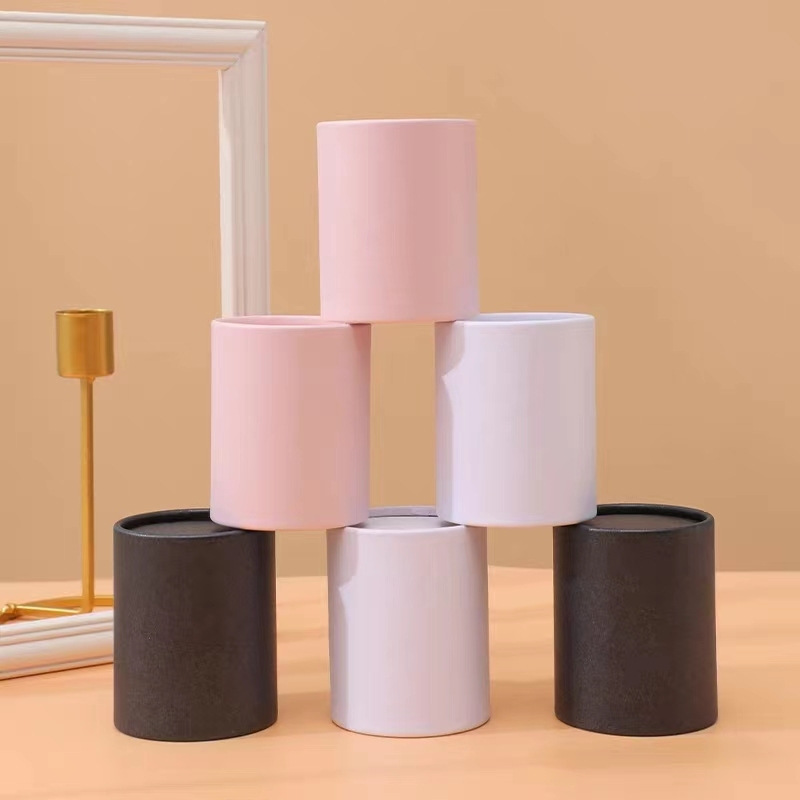 Caja de Arreglos Florales en Forma de Cubo, Caja Cilíndrica Pequeña para Tulipanes, Empaque para una Sola Flor, Caja de Regalo, Empaque Creativo