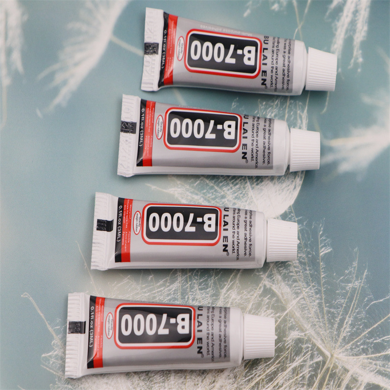 跨境牙膏胶b7000胶水3ml手机屏幕手机壳贴钻饰品手工DIY发饰配件