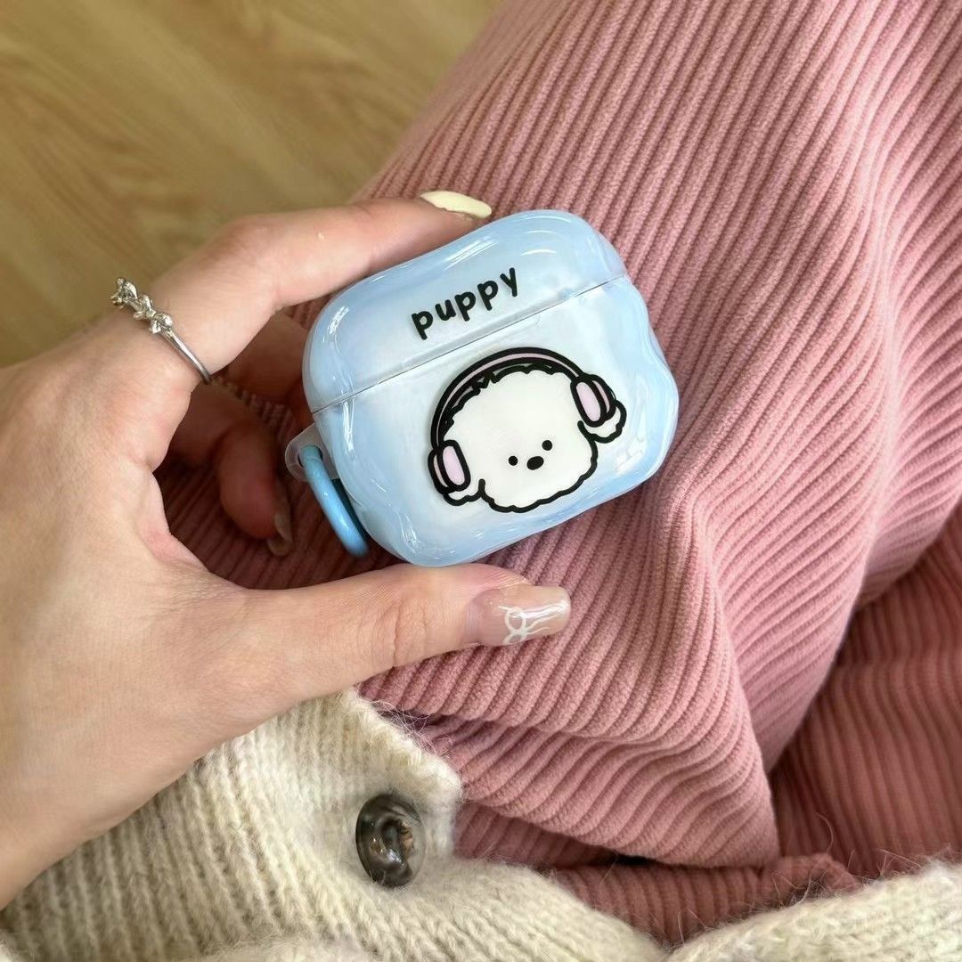 auriculares para perros para HUAQIANG Bei 5 generación airpods 4 generación caso de protección bluetooth airpodspro 3 / 2 auriculares