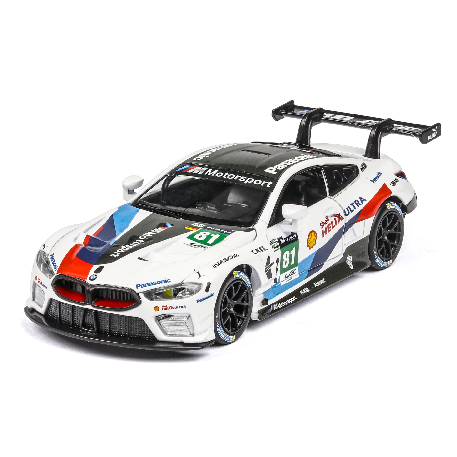Marke modelo de coche de aleación 1:32 BMW M8 coche deportivo Tire hacia atrás versión de la raza Puerta Abierta sonido y luz modelo de coche de juguete adornos