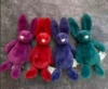 18cm Christmas four-color rabbit (note color)