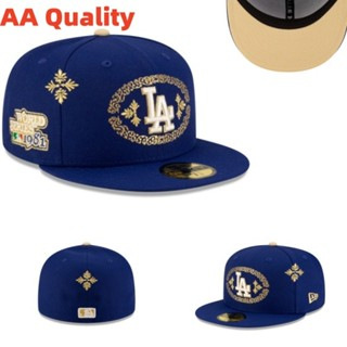 Sombreros de béisbol SOX completamente cerrados y no ajustables transfronterizos, a hombres y mujeres les gusta usar sombreros de ala plana de los Dodgers