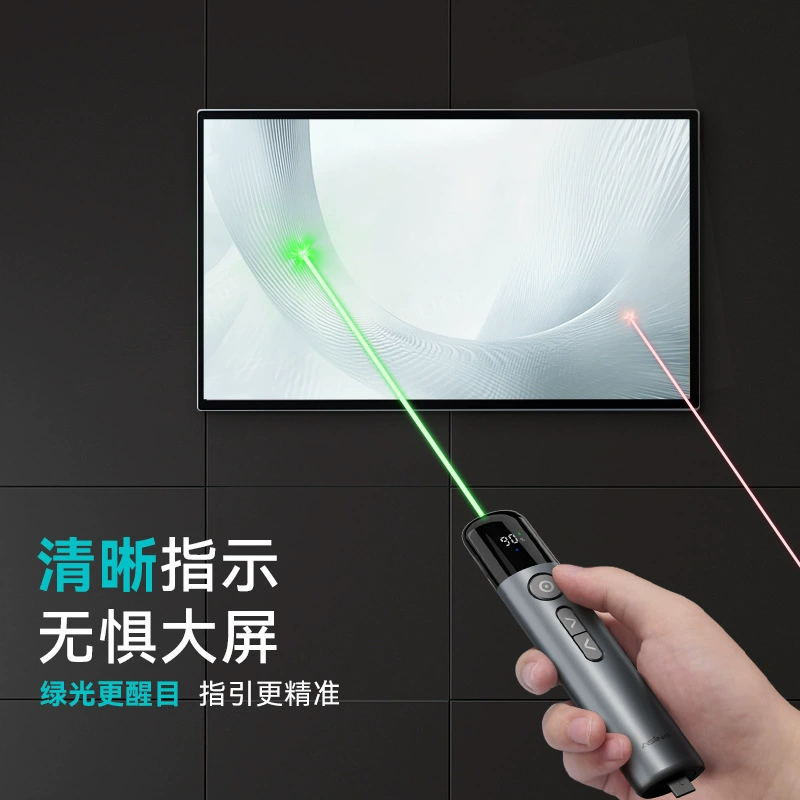 Прямые поставки производителя A17 Pro ЖК-экран LED мощная зелёный лазерная ручка Bluetooth USB двойной режим PPT