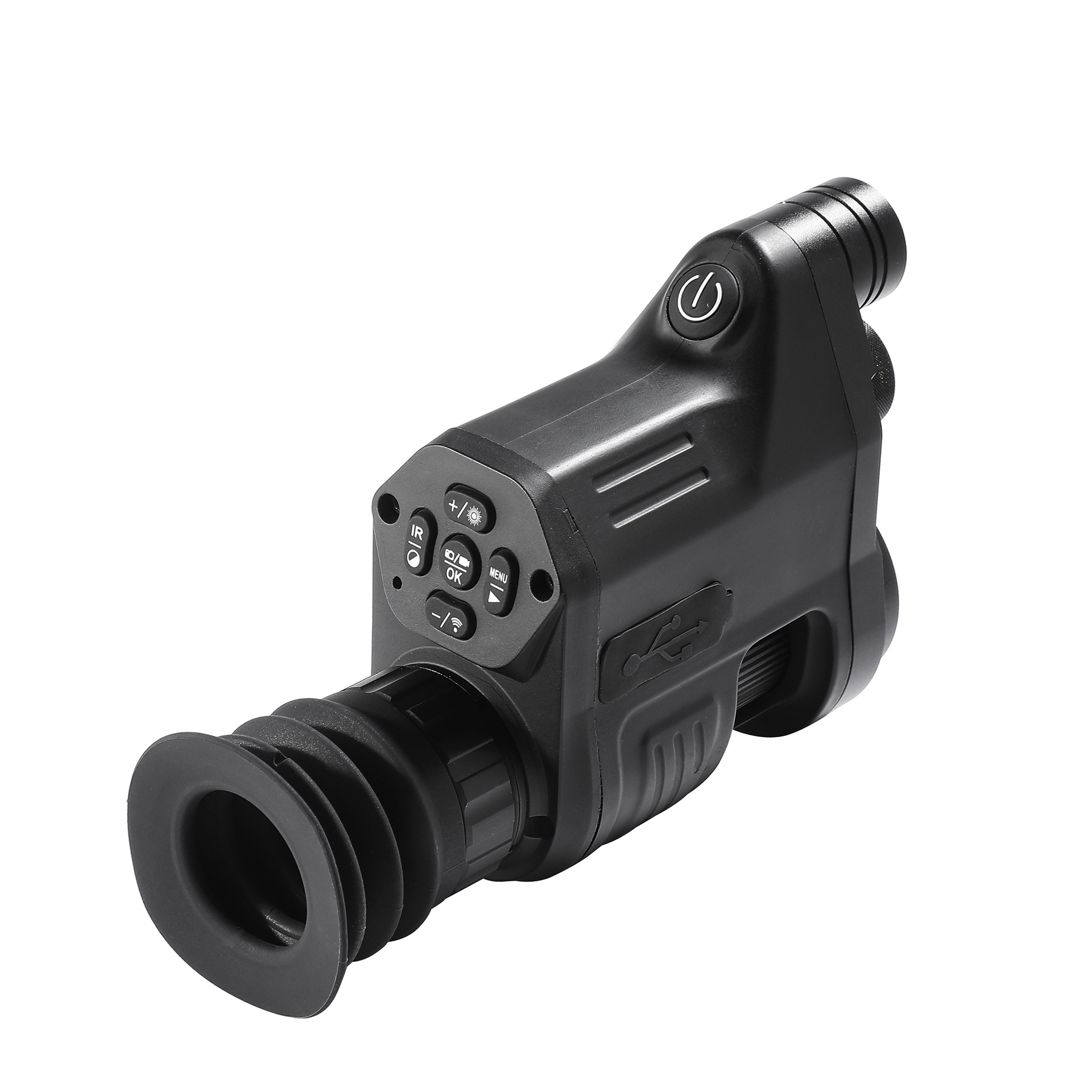 自由虎夜视仪NV008A红外数码夜视仪可拍照录像夜间观察镜连接WIFI