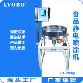 食品静电喷粉枪供料款饼干食用粉均匀喷洒物品表面粉末喷枪喷涂机