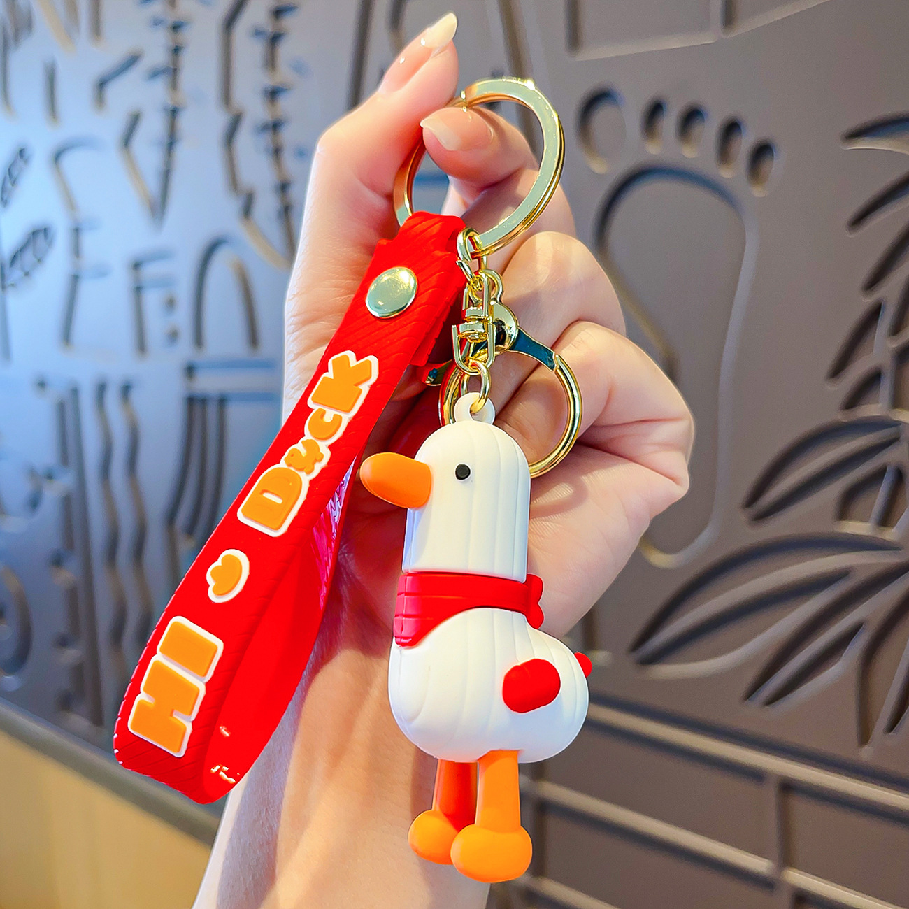 Venta directa de fábrica llavero colgante pequeño muñeca tridimensional llavero de coche mochila escolar colgante puesto al por mayor productos pequeños