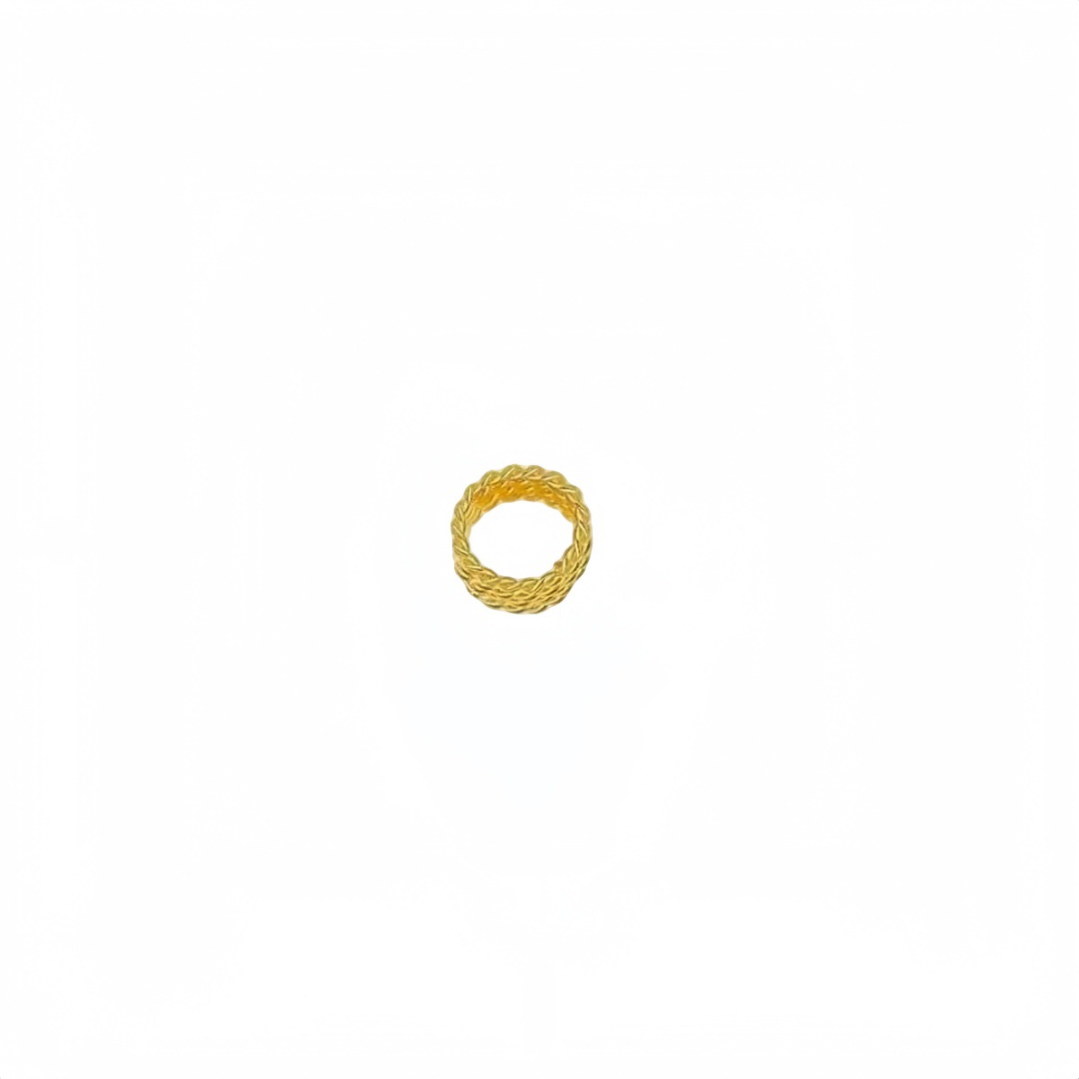 Círculo de primavera dorado 14*6mm46 #