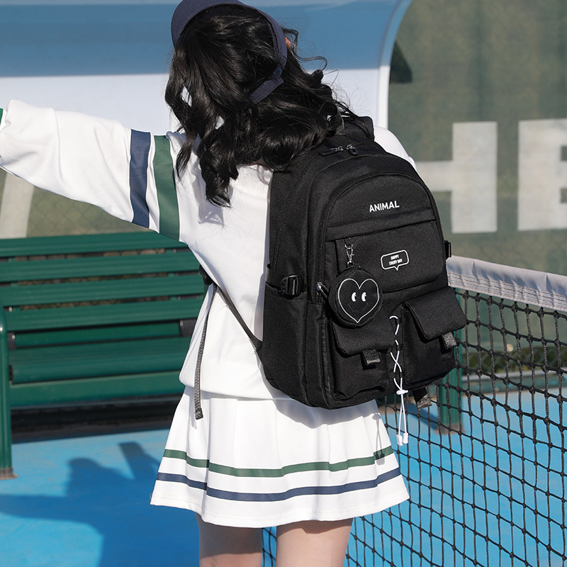 书包大学生女2026新款双肩包大容量背包女双肩高质量双肩背包女