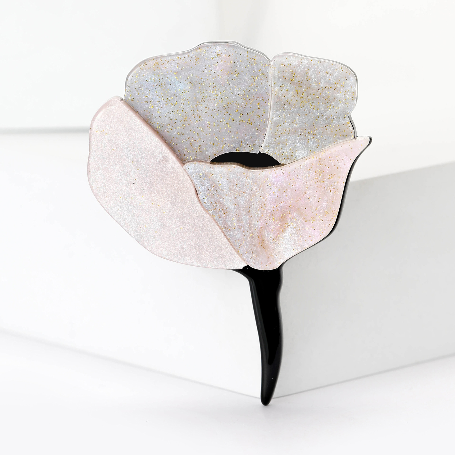 12g Weight Brooches Classification Holiday, Selfie Occasion Acrylic Material Flower Pattern Women's Gender Enamel Design Elegant, Lady Style Elegant Lady Pin Flower Arylic Enamel Women's Brooches 6