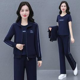 时尚休闲套装;女式衬衫;女式T恤