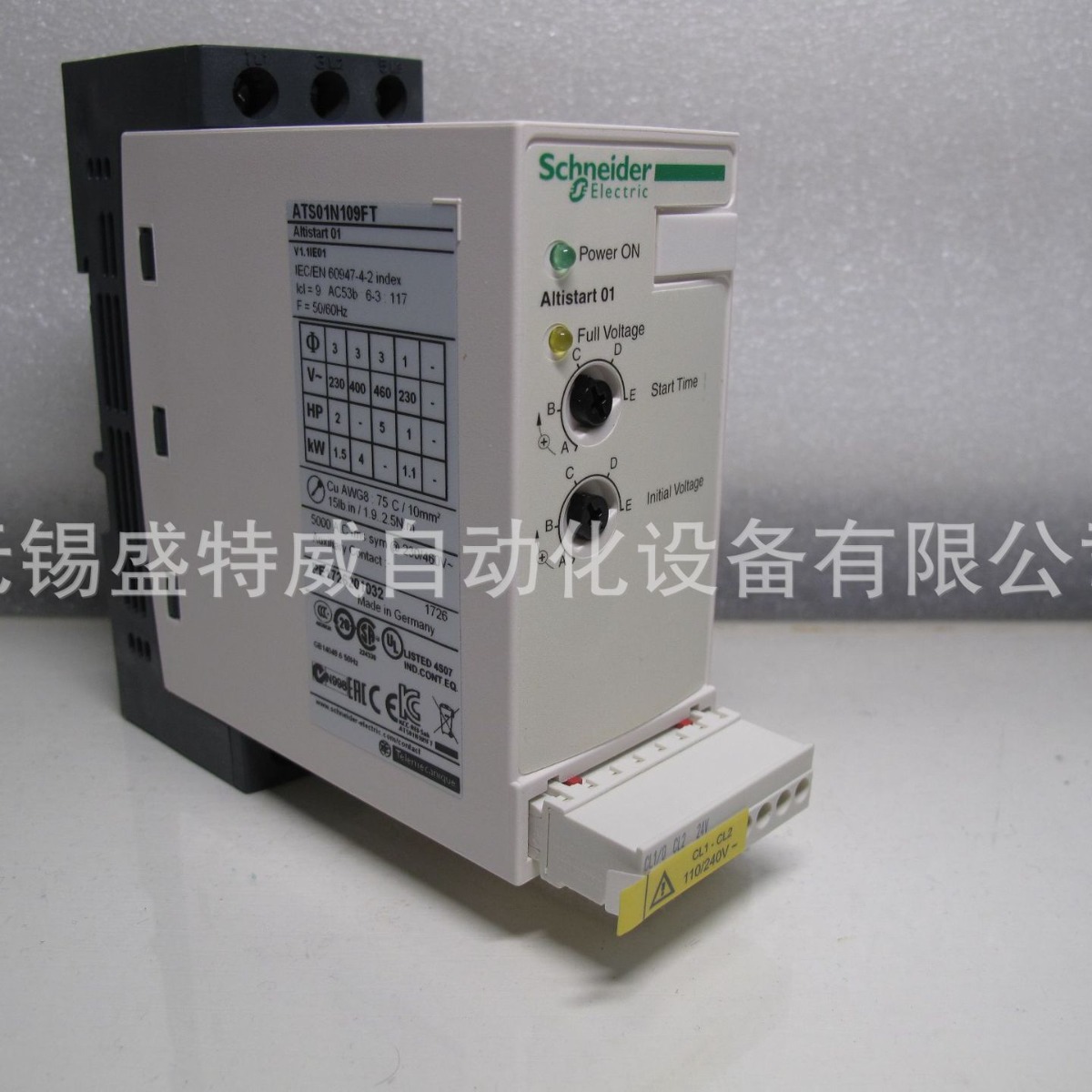 原装现货 ATS01N206QN   软启动器 适用于1.5---3KW电机