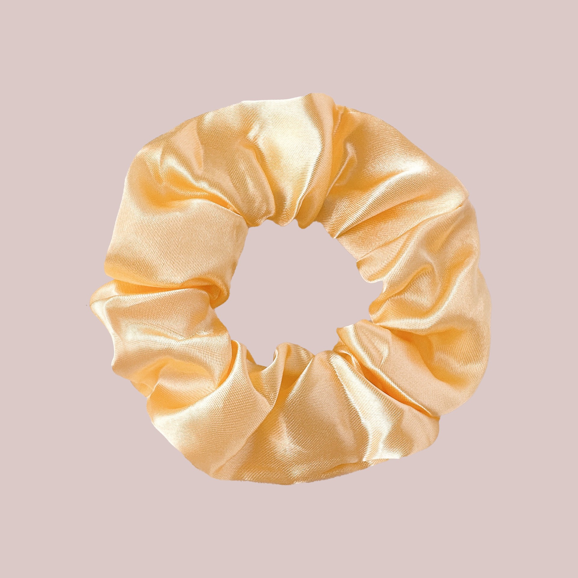 Coletero Scrunchie de Satén de Alta Elasticidad