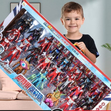 奥特曼玩具全套礼盒欧布圆环怪兽赛罗人偶迪迦捷德男