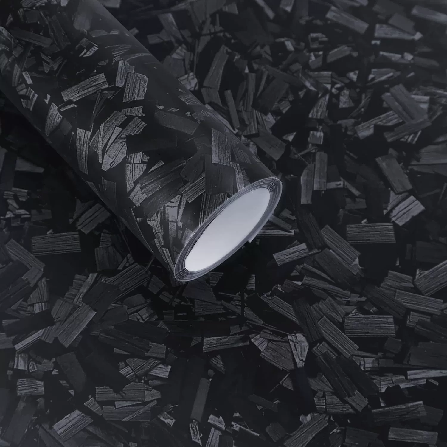 Автомобильная цветовая пленка цветочный углерод тупой черный ПЭТ нижнее тело интерьер ПВХ завод прямой оптовый экспорт для внешней торговли