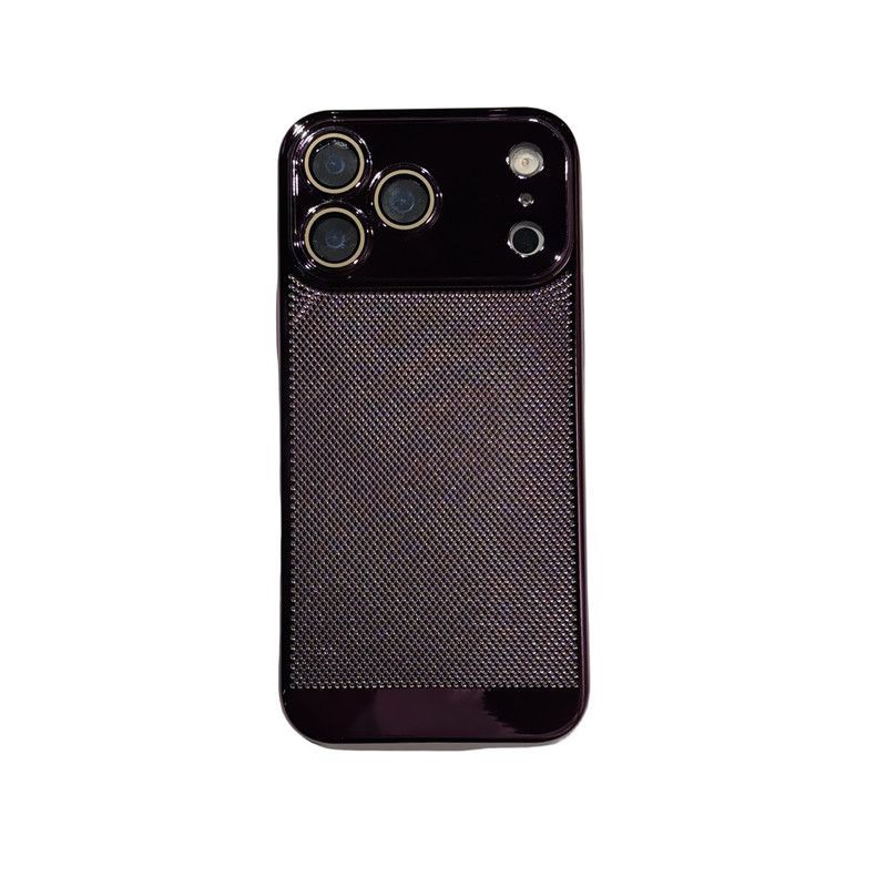 Apple 17 Pro Max用スマホケース、PC電気メッキ、放熱性、精密穴あき、Apple 16/15/14用スマホケース、フルカバー|undefined