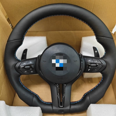 Popular in foreign trade, specially designed for BMW E60 model, sports flat-bottomed steering wheel modification assembly (Steering wheel) - e60-specific