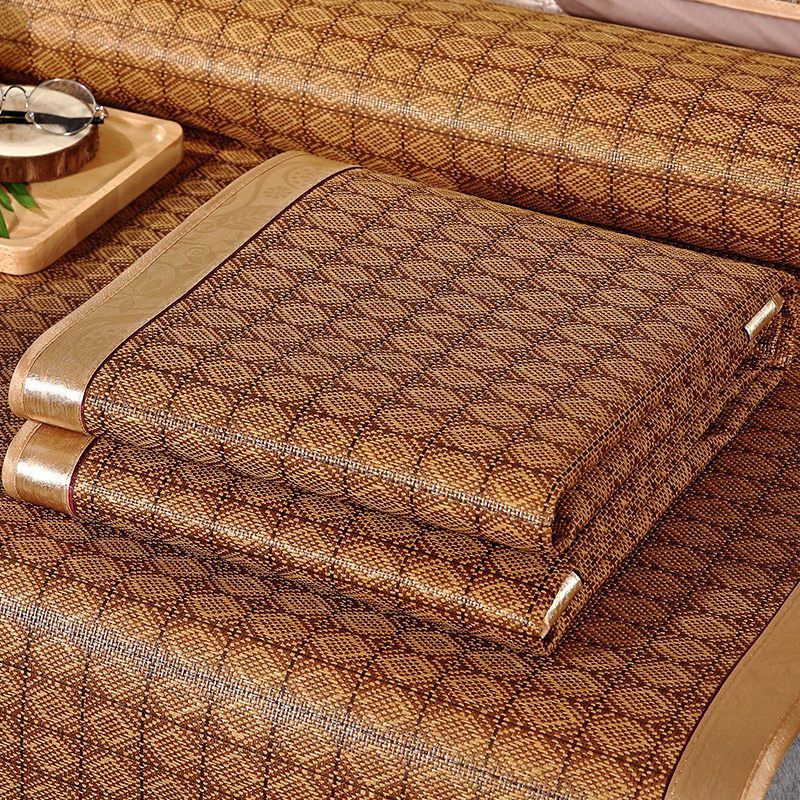 Summer Mat, 2m Rattan Mat, Ice Silk 1.5m Household Student Dormitory Mat 0.6m Baby Straw Mat