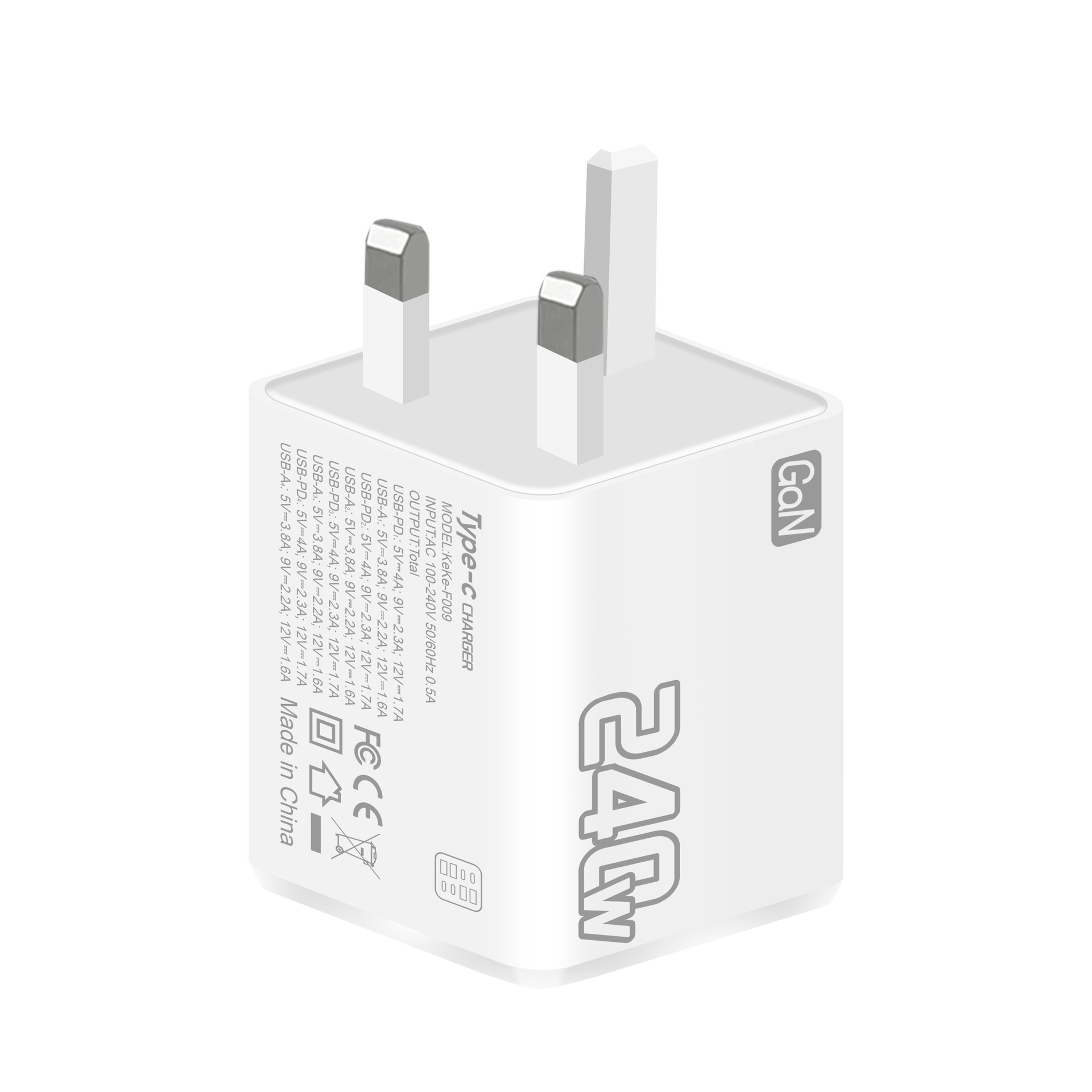 Multi-port Usb Wall Charger With Fast Charging Pd Technology_voghion.com