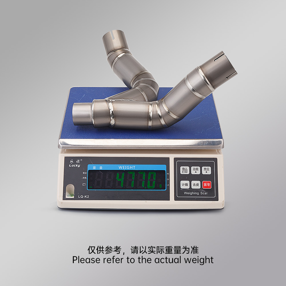 Motorcycle Exhaust Pipe Modification Monster 950 Monster 937 Titanium Alloy Middle Section 2021-2024 Non-Destructive Installation