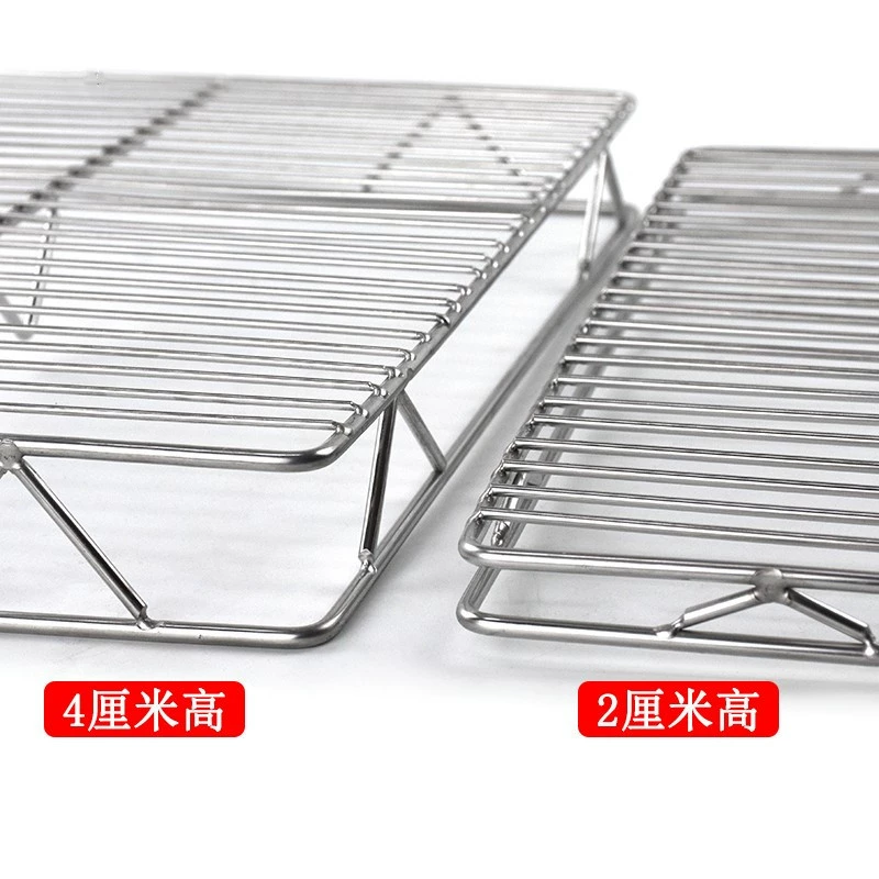 Стойка для свинины из нержавеющей стали, утолщенная мясная стойка, мясная стойка для продажи мяса, охлаждающая решетка, коммерческая усиленная сушильная стойка