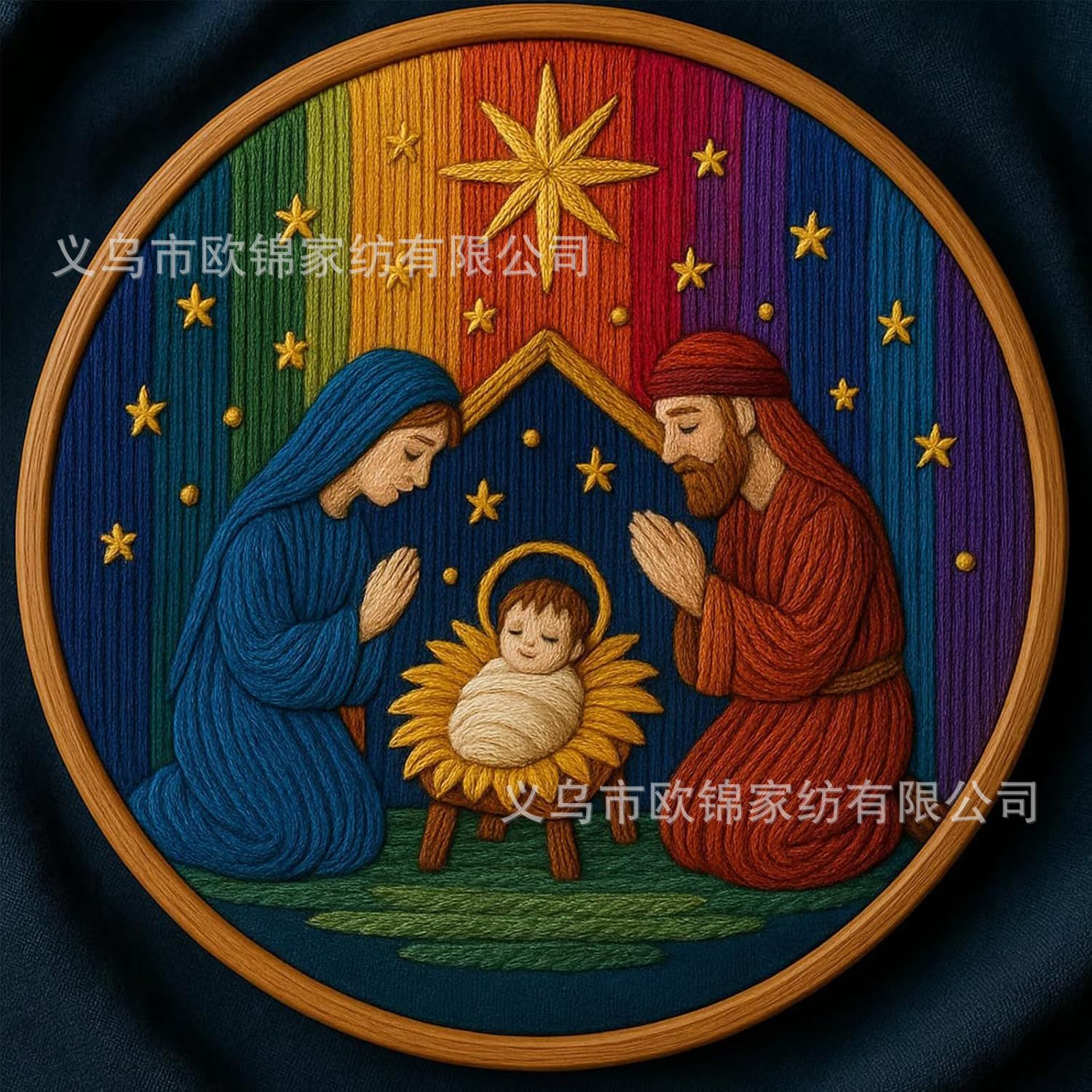 Diy bordado hecho a mano paquete de material Feiyang original nueva gasa transparente estilo europeo flores y flores